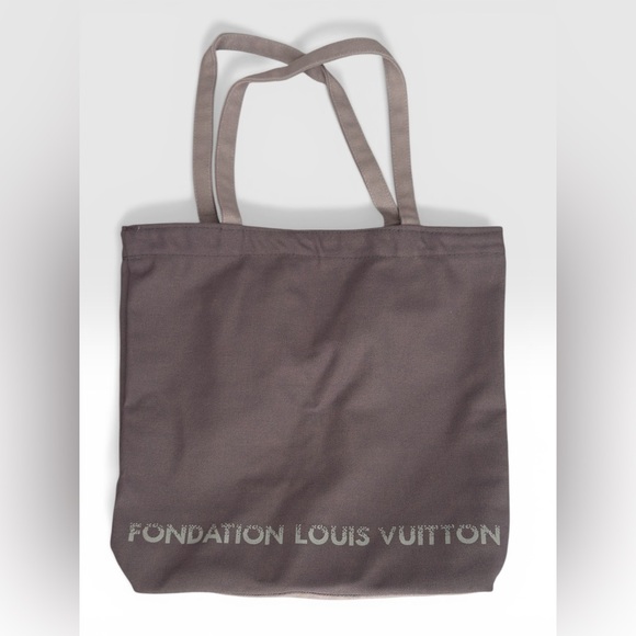 Handbags - Louis Vuitton Fondation Gray Canvas Tote- Limited Edition